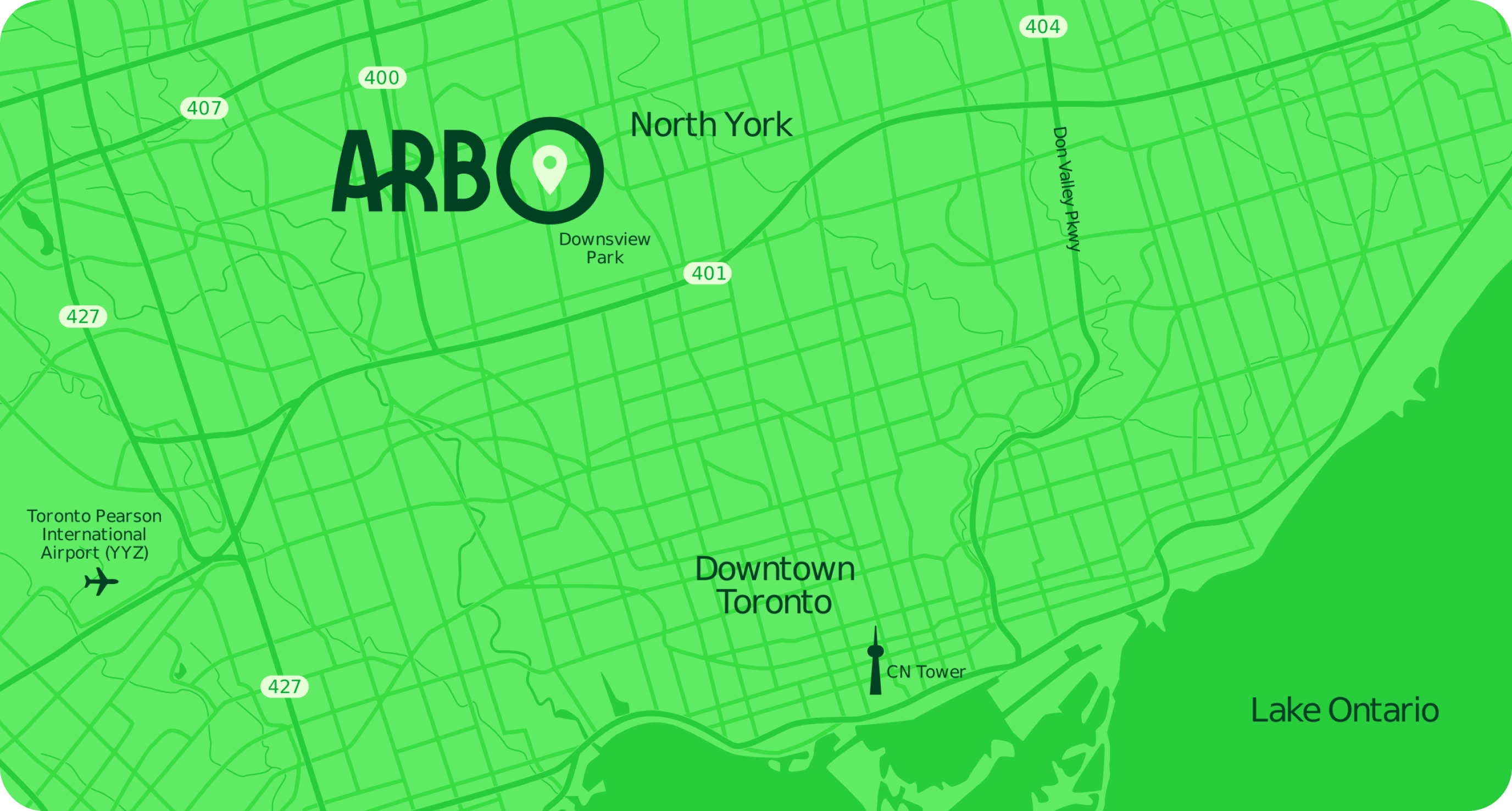 Arbo Development Zoomed Out City Map